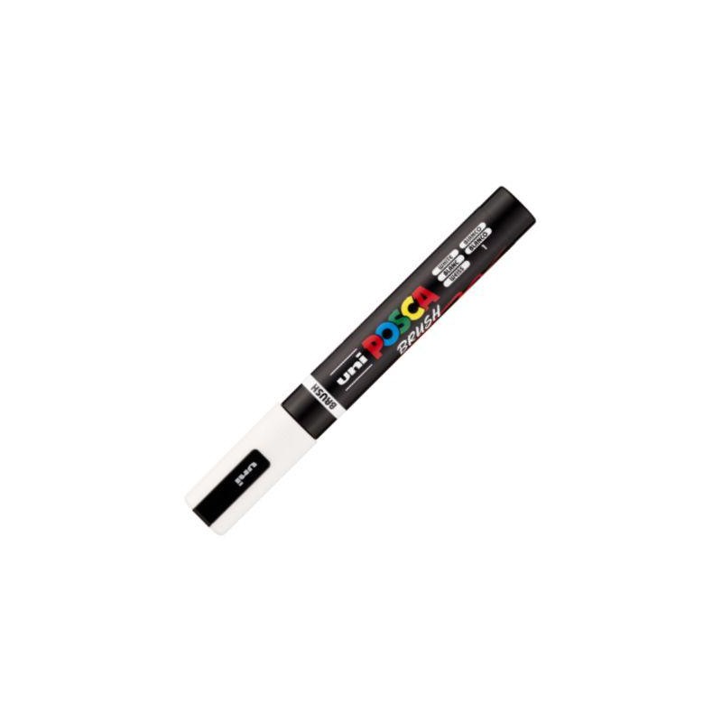 Marcador uni-posca brush punta 1-4mm pc-5br color 