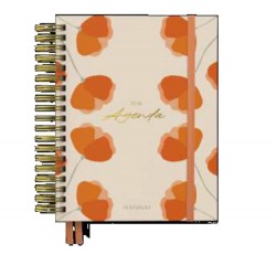 Agenda escolar hannai 25-26 wildflowers dreams