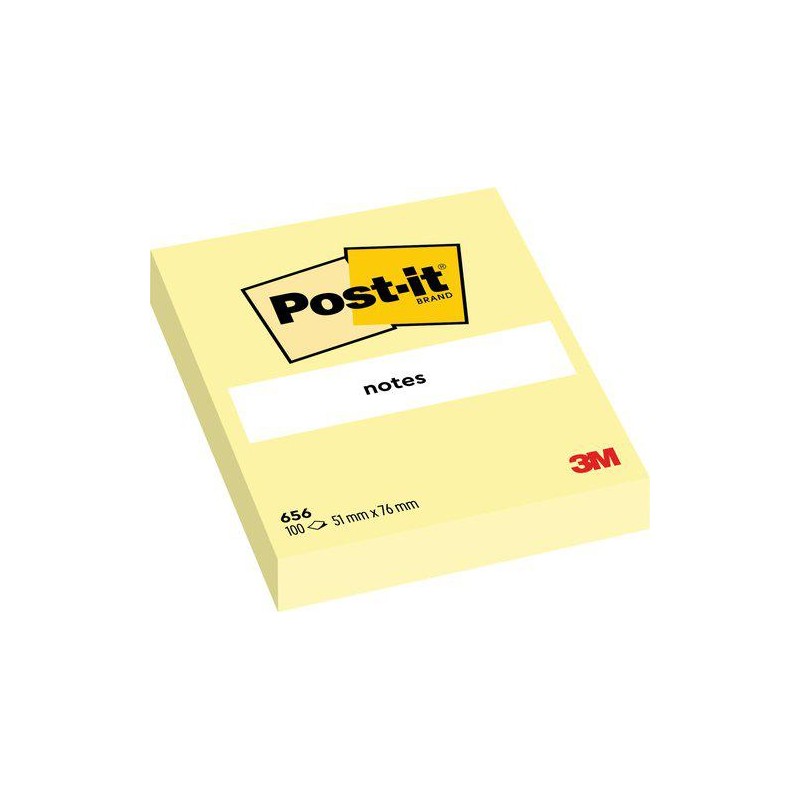 Notas adhesivas post-it 100 hojas 51x76mm