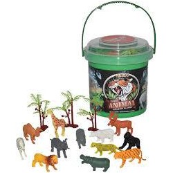 Juego de figuras de animales wild republic 15 piez