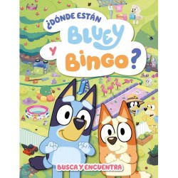 Bluey  Actividades - ¿Dónde están Bluey y Bingo   