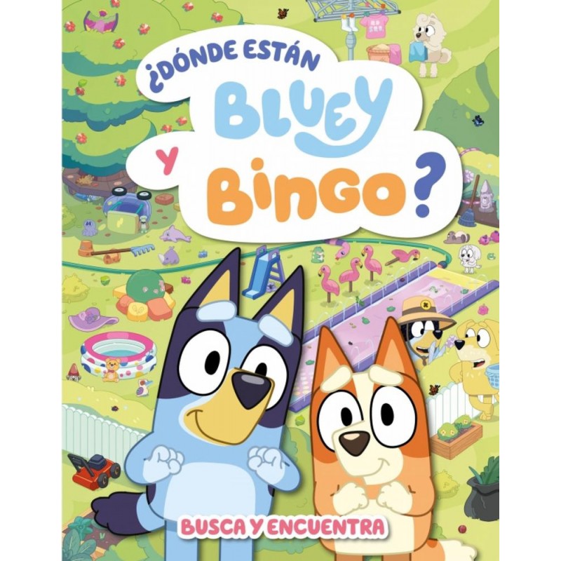 Bluey Actividades - ¿Dónde están Bluey y Bingo Bluey Actividades - ¿Dónde están Bluey y Bingo