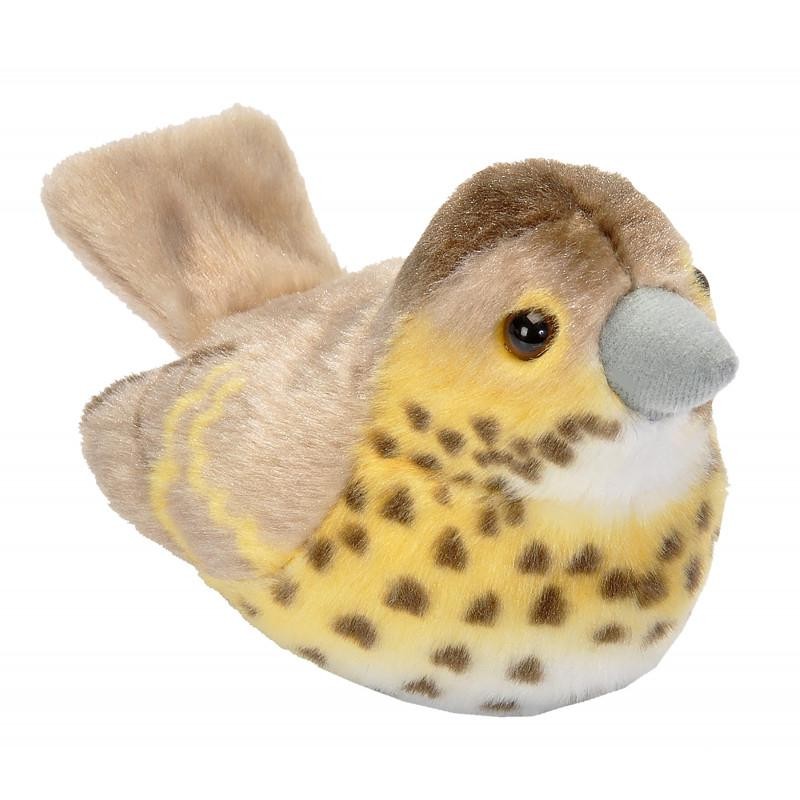 Peluche pájaro tordo con sonido Peluche pájaro tordo con sonido
