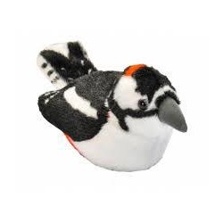 Peluche pájaro pico picapinos con sonido