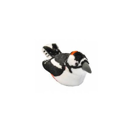 Peluche pájaro pico picapinos con sonido