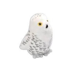 Peluche pájaro búho de las nieves con sonido