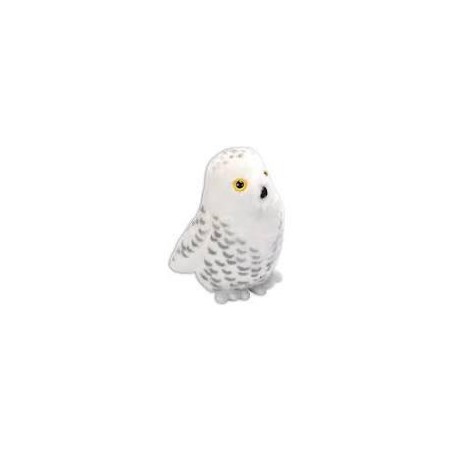 Peluche pájaro búho de las nieves con sonido