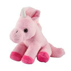 Peluche pocketkings unicornio rosa
