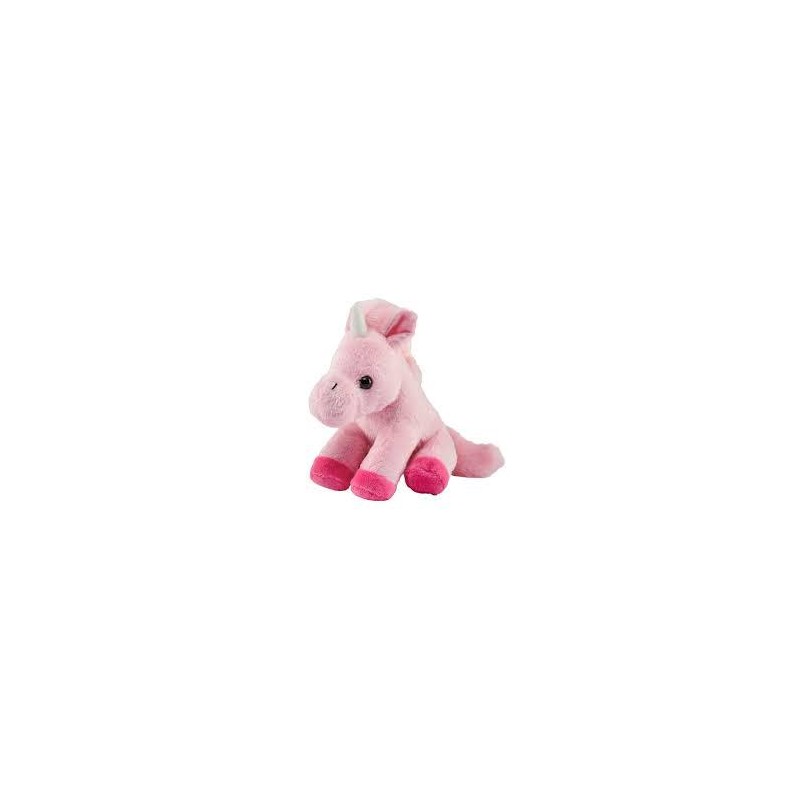 Peluche pocketkings unicornio rosa