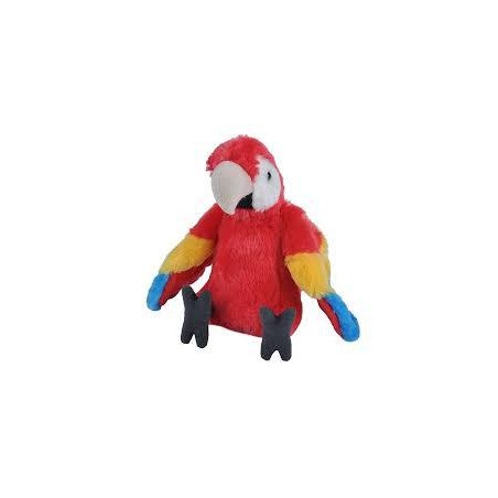 Peluche guacamayo escarlata