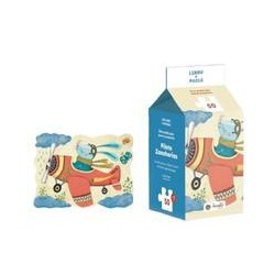 Piloto zanahorias  Libro   puzle