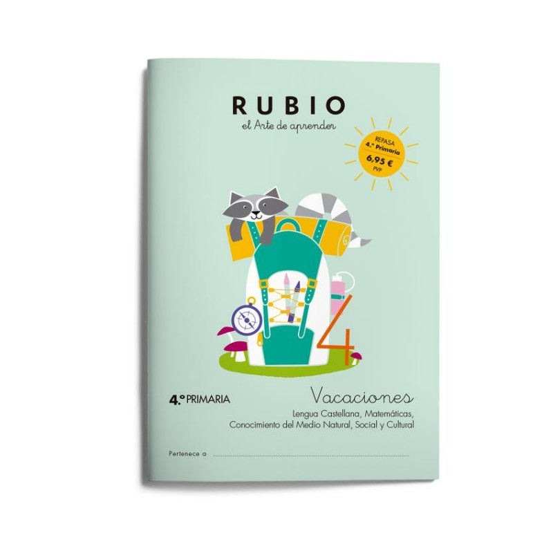 Vacaciones RUBIO  4 º de Primaria 