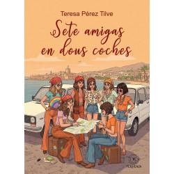 Sete amigas en dous coches