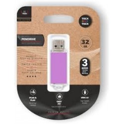 Memoria usb 32 gb tech one tech rosa