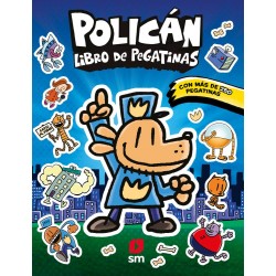Polican  un libro de pegatinas