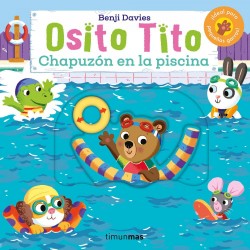 Osito Tito  Chapuzón en la piscina