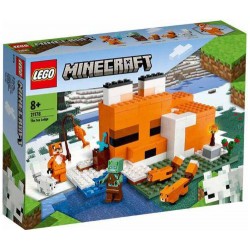 Lego Minecraft o refugio zorro