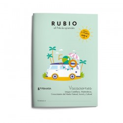 Cuaderno vacaciones RUBIO  5 º de Primaria 