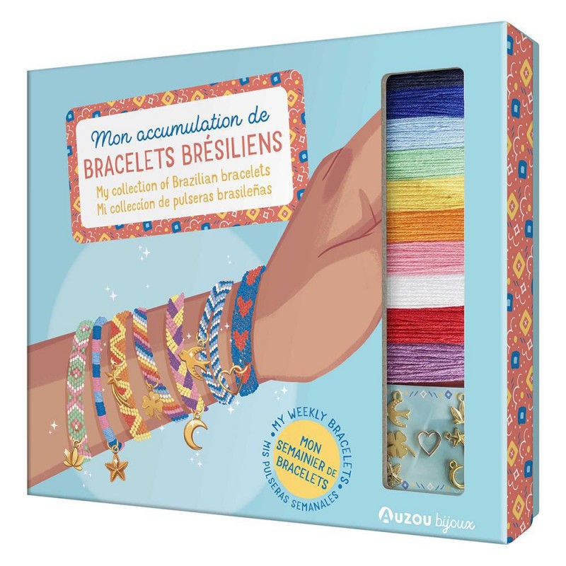 Mi colección de pulseras brasileñas