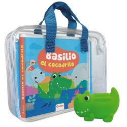 Libro de baño  basilio el cocodrilo