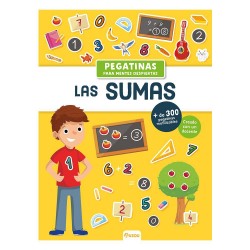 Pegatinas para mentes despiertas  las sumas