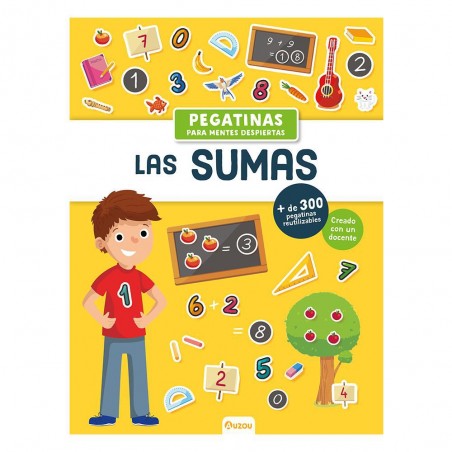 Pegatinas para mentes despiertas  las sumas