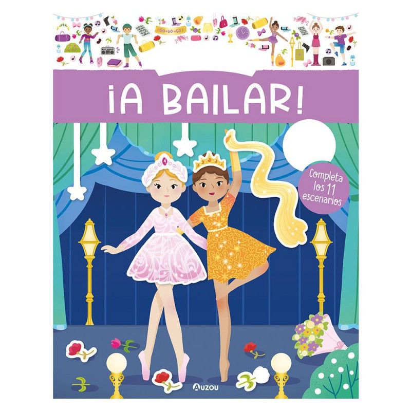 Mis 500 pegatinas creativas ¡a bailar Mis 500 pegatinas creativas ¡a bailar