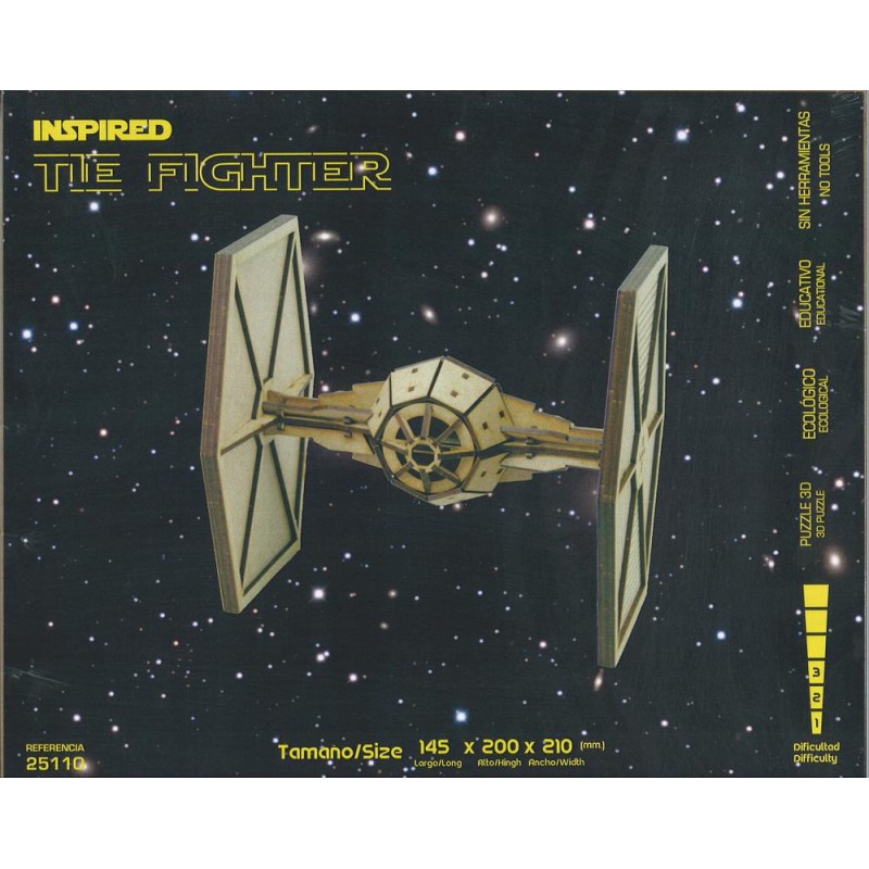 Maqueta the fighter classic 3D 3 planchas D3