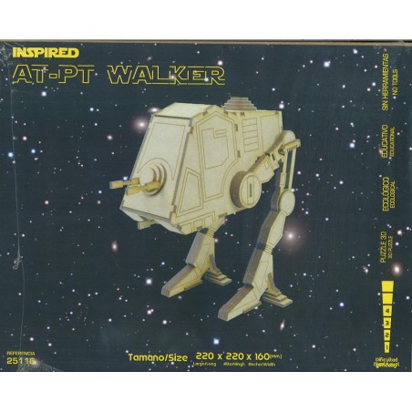 Maqueta AT-PT walker classic 3D 2 planchas D4