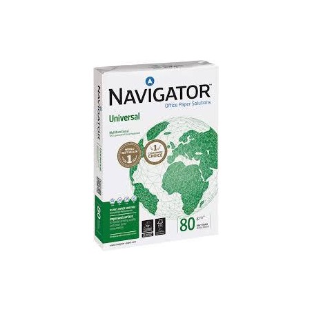 Papel A4 navigator 80 gr 500 h universal