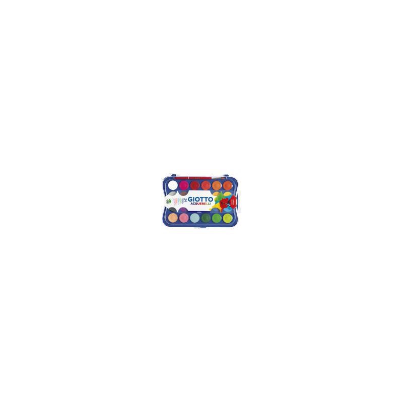 24 acuarelas giotto colores surtidos