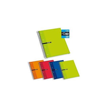 Libreta enri european A4 160 h  cuadriculada 