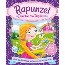 Diversión con pegatinas  Rapunzel