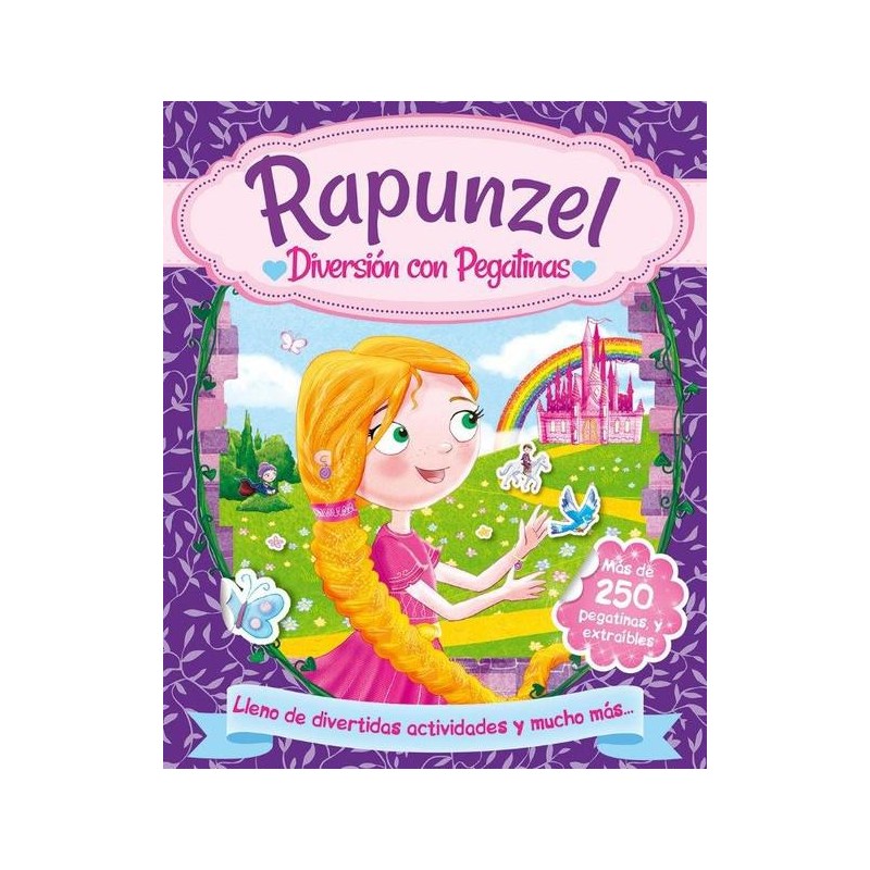 Diversión con pegatinas  Rapunzel