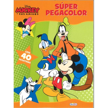 Super pegacolor mickey y sus amigos