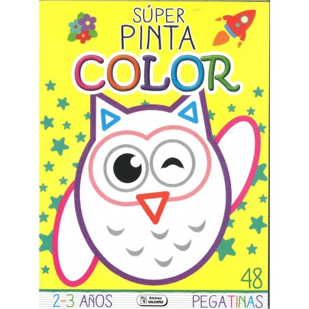 Super pinta color 2-3 años