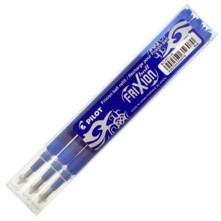 Recambio boligrafo pilot ball frixion azul