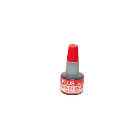 Botella de tinta para tampon 30 ml rojo