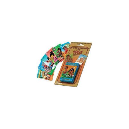 Baraja cartas familias de 7 paises fournier