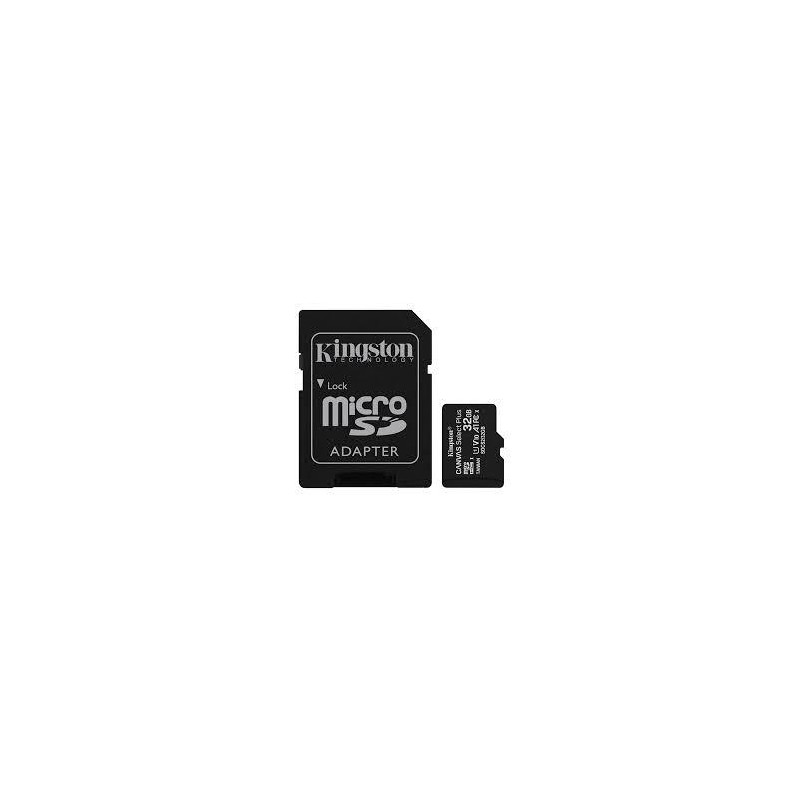 Tarjeta micro sd 32 GB kingston canvas CL10