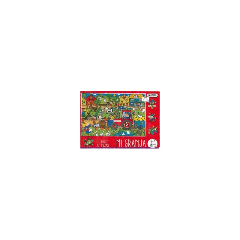 Puzzle saldaña mi granja 35 piezas