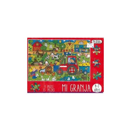 Puzzle saldaña mi granja 35 piezas