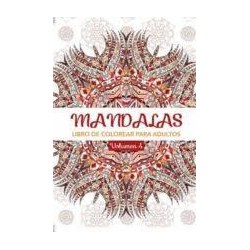Mandalas volumen 4  Libro de colorear para adultos