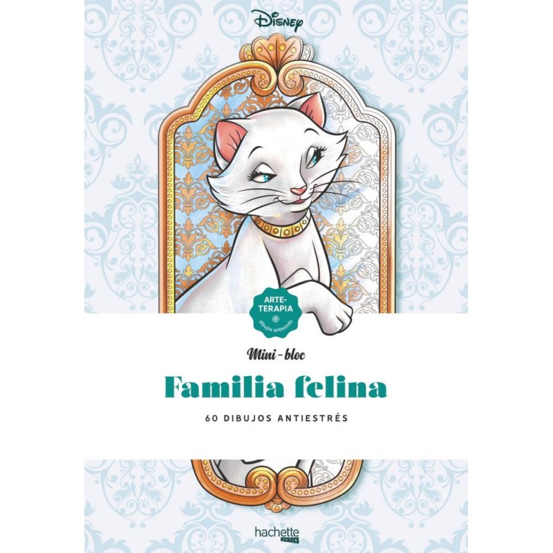 Familia felina  60 dibujos antiestrés