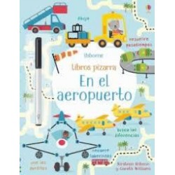 En el aeropuerto  Libro pizarra