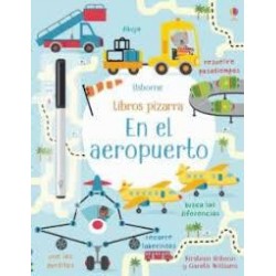 En el aeropuerto  Libro pizarra