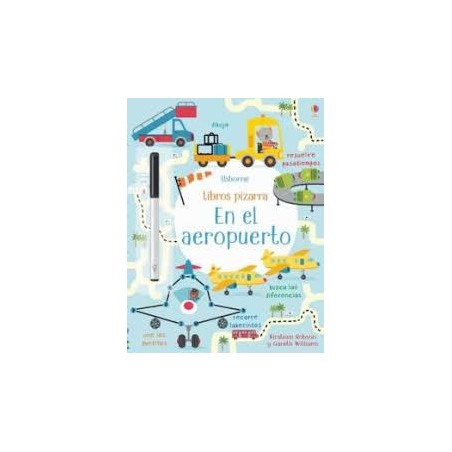 En el aeropuerto  Libro pizarra