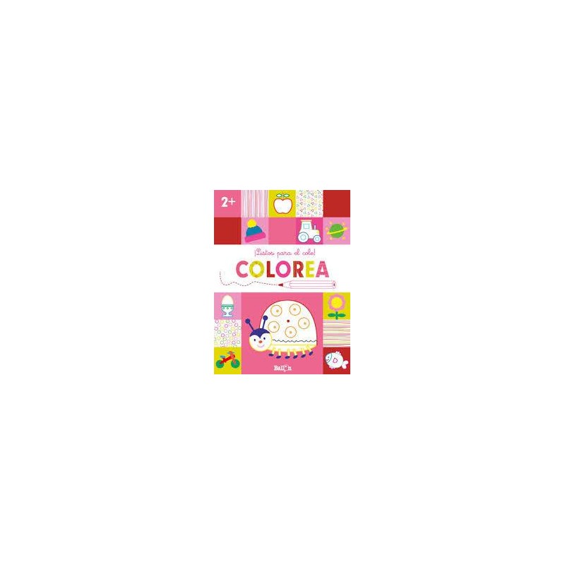 Listos para el cole  colorea   2 años