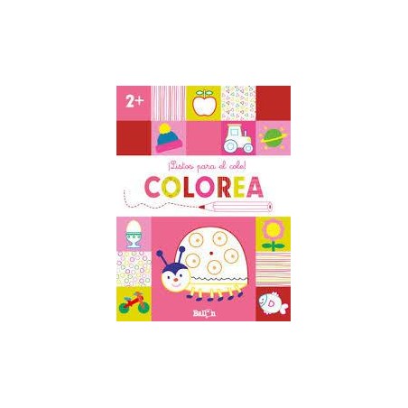 Listos para el cole  colorea   2 años
