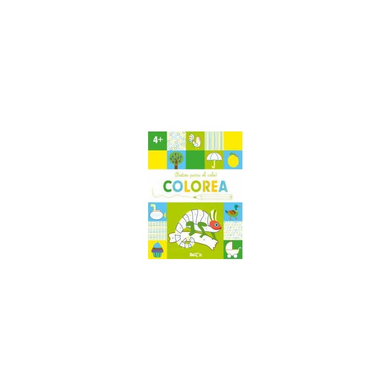 Listos para el cole  colorea   4 años